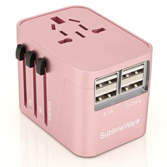 Universal Travel Adapter International All in One Plug (Rose Gold) - Review & Buyer's Guide